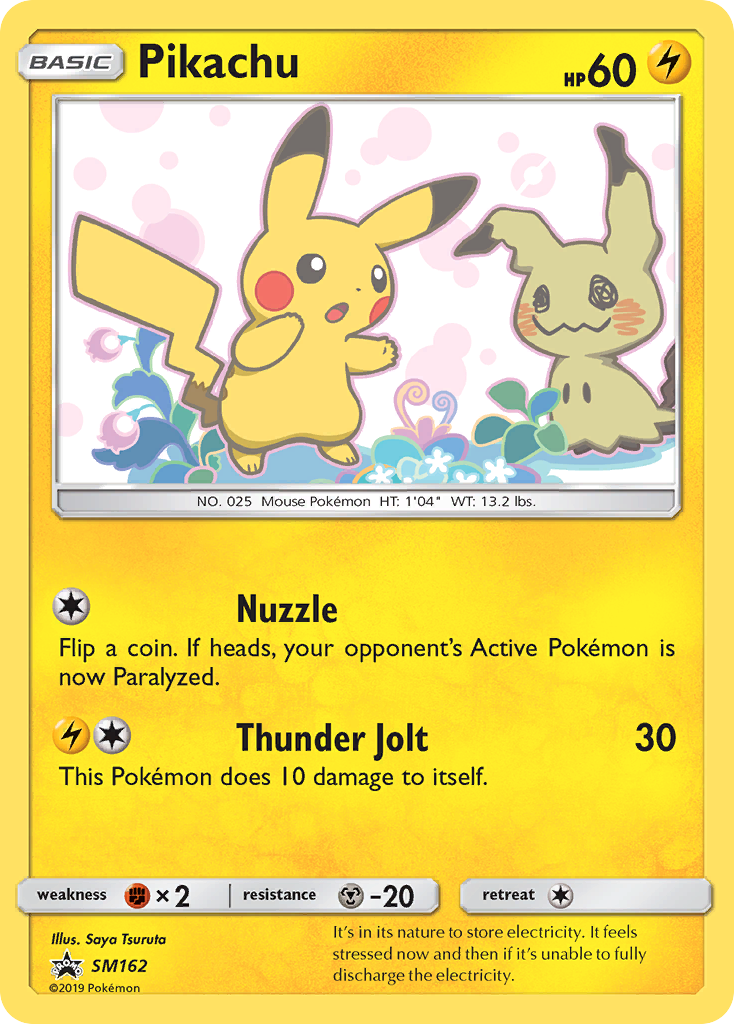 Pikachu (SM162) [Sun & Moon: Black Star Promos] | Good Games Modbury