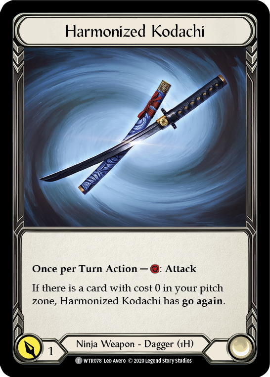 Rhinar // Harmonized Kodachi [U-WTR002 // U-WTR078] (Welcome to Rathe Unlimited)  Unlimited Normal | Good Games Modbury