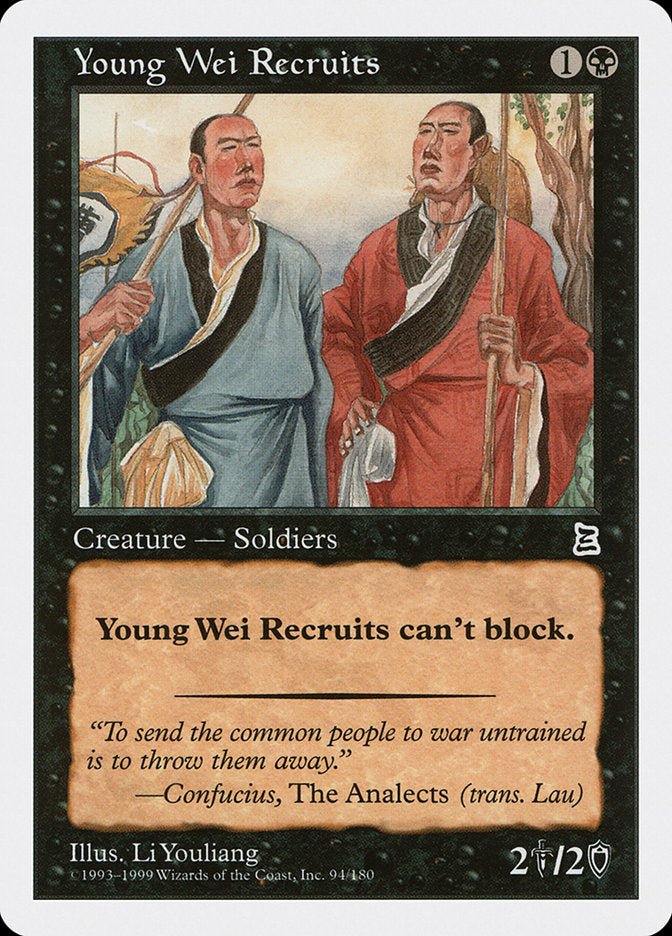 Young Wei Recruits [Portal Three Kingdoms] | Good Games Modbury