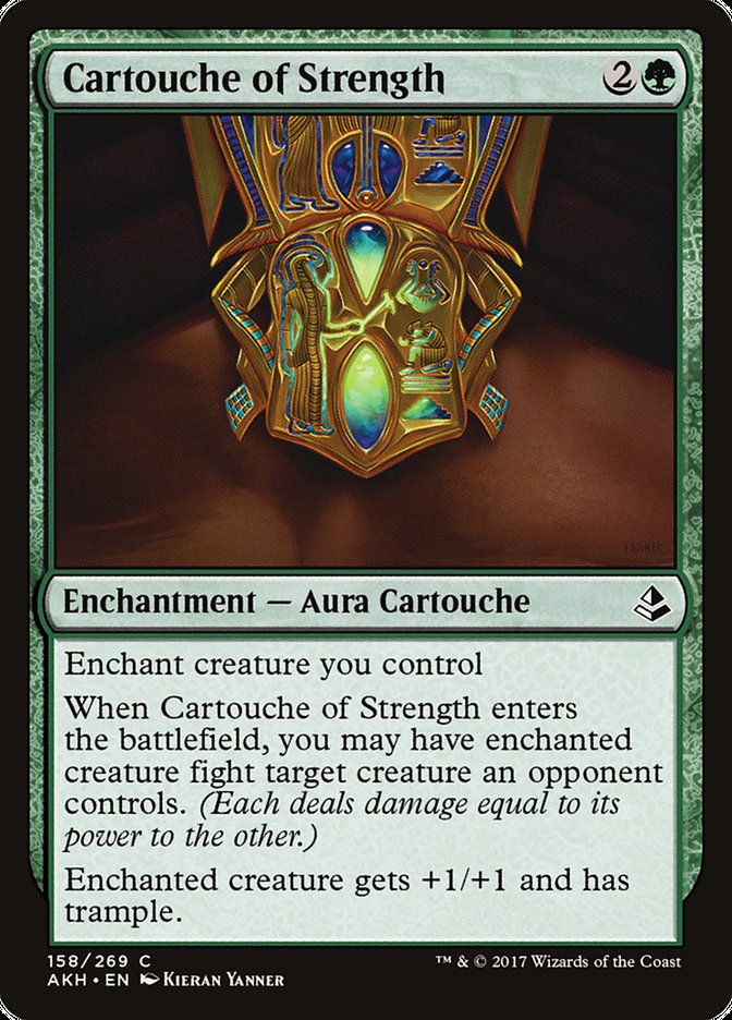 Cartouche of Strength [Amonkhet] | Good Games Modbury