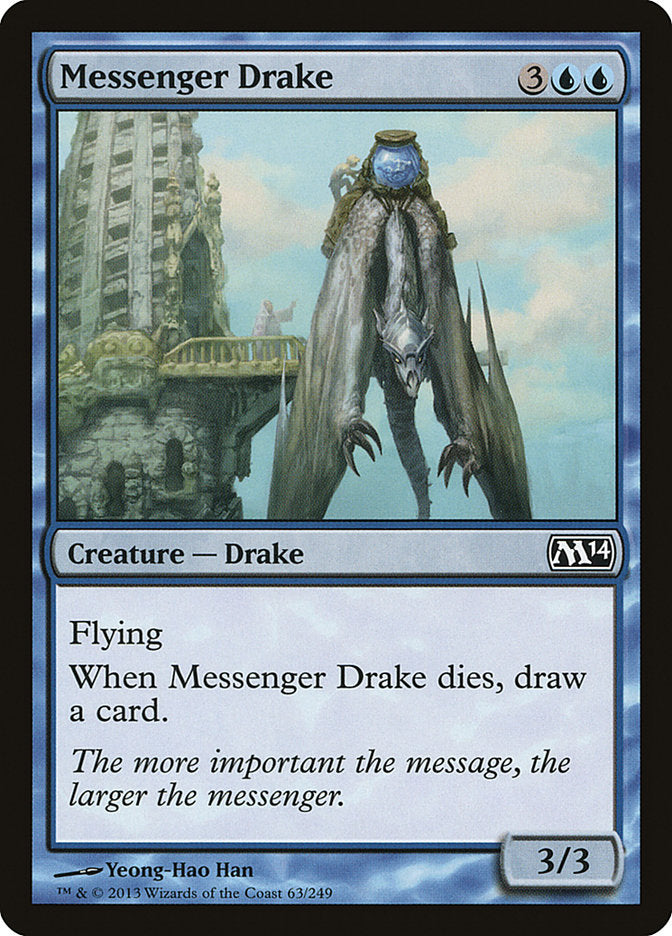 Messenger Drake [Magic 2014] | Good Games Modbury