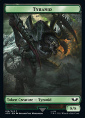 Tyranid (017) // Tyranid (018) Double-Sided Token (Surge Foil) [Universes Beyond: Warhammer 40,000 Tokens] | Good Games Modbury