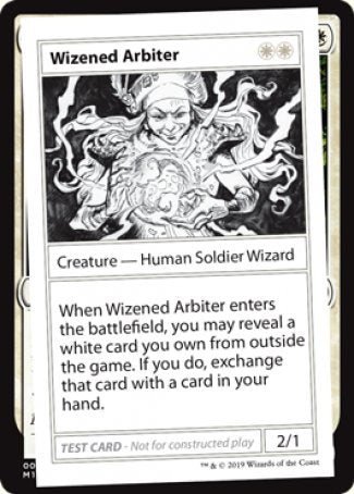 Wizened Arbiter (2021 Edition) [Mystery Booster Playtest Cards] | Good Games Modbury