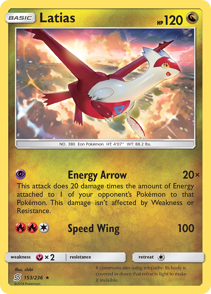 Latias (153/236) [Sun & Moon: Unified Minds] | Good Games Modbury