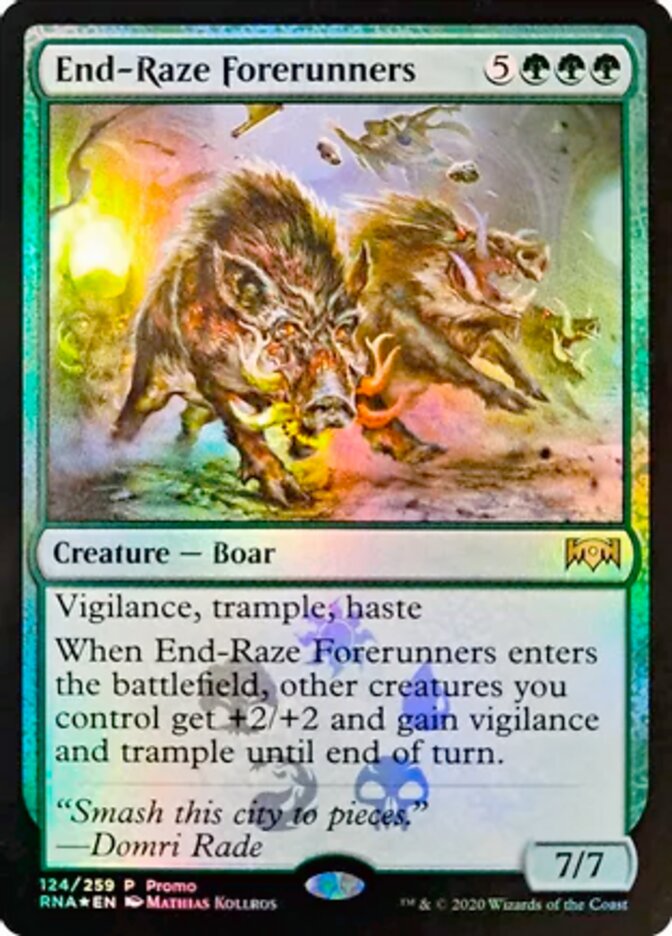 End-Raze Forerunners [Ravnica Allegiance Promos] | Good Games Modbury