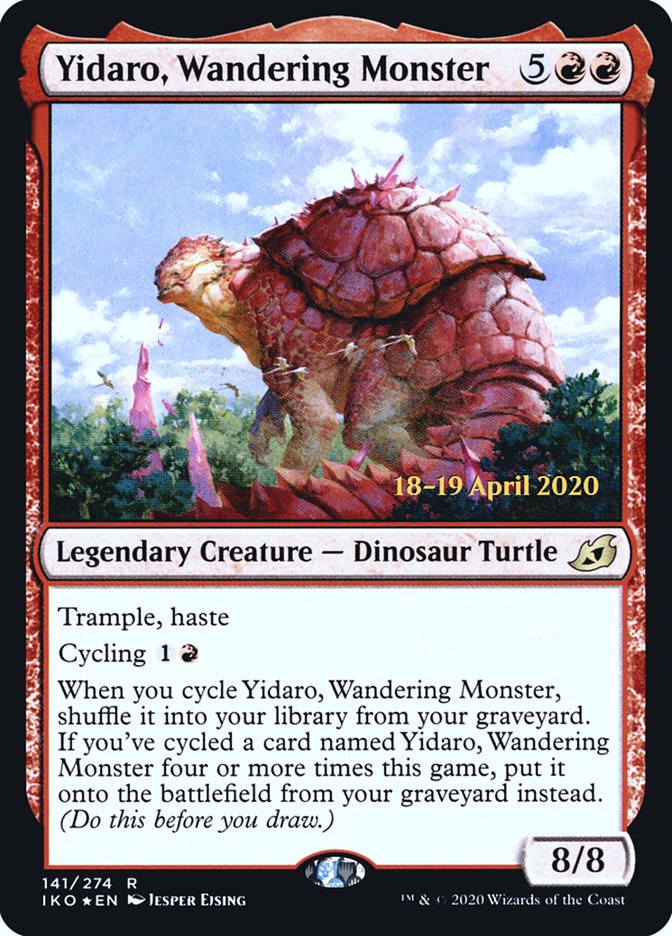 Yidaro, Wandering Monster [Ikoria: Lair of Behemoths Prerelease Promos] | Good Games Modbury