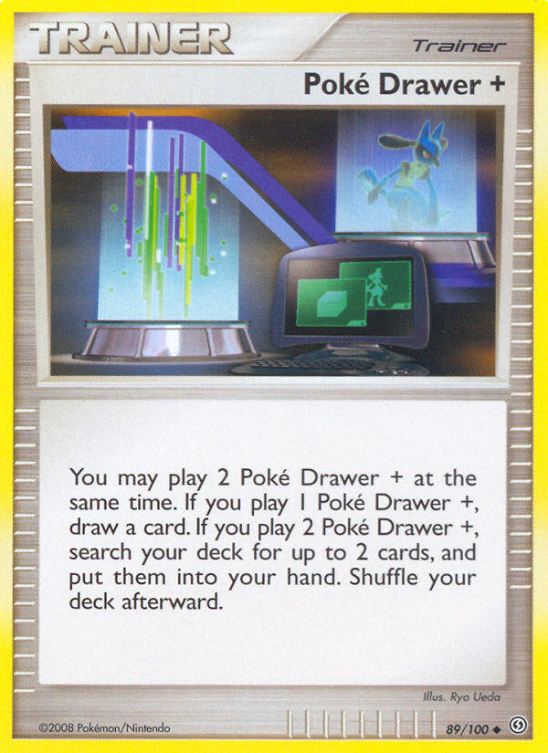 Poke Drawer + (89/100) [Diamond & Pearl: Stormfront] | Good Games Modbury