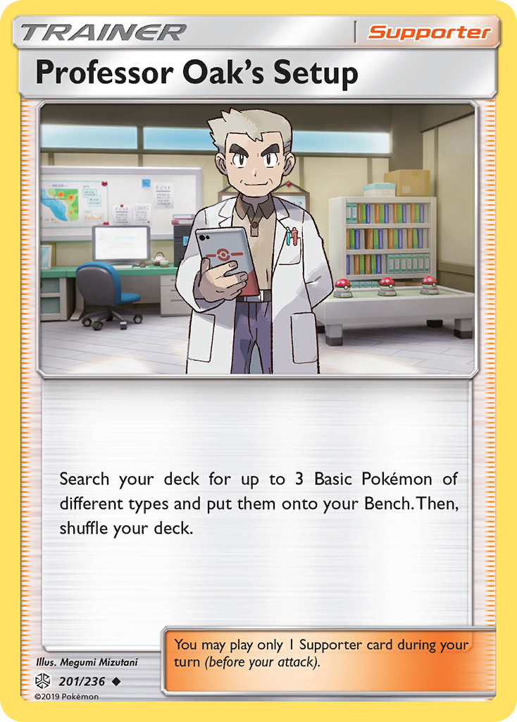 Professor Oak's Setup (201/236) [Sun & Moon: Cosmic Eclipse] | Good Games Modbury