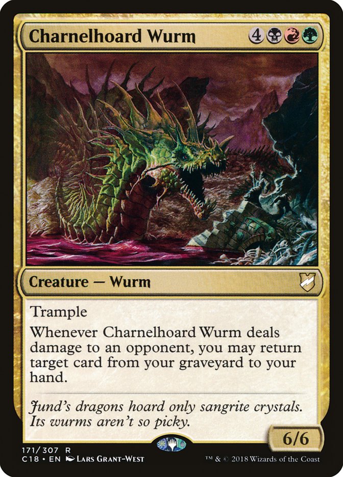 Charnelhoard Wurm [Commander 2018] | Good Games Modbury