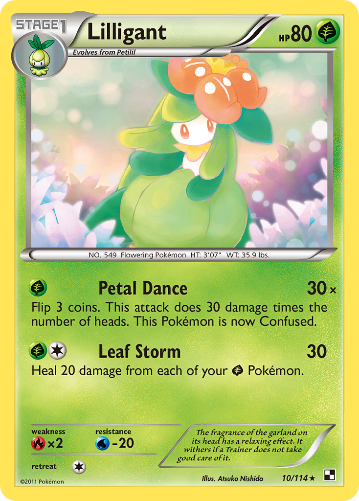 Lilligant (10/114) [Black & White: Base Set] | Good Games Modbury