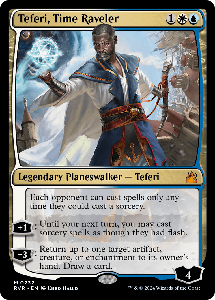 Teferi, Time Raveler [Ravnica Remastered] | Good Games Modbury