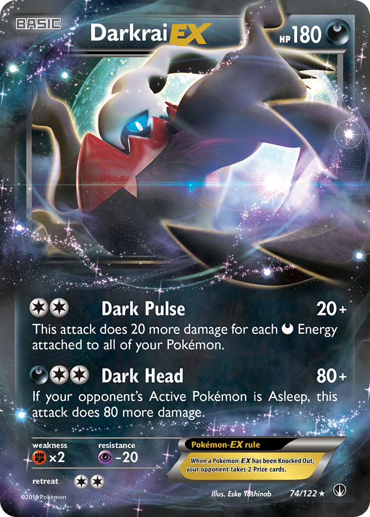 Darkrai EX (74/122) [XY: BREAKpoint] | Good Games Modbury