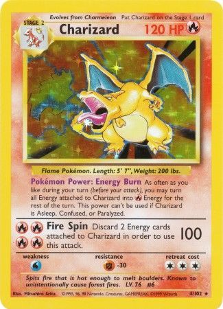 Charizard (4/102) [Base Set Unlimited] | Good Games Modbury