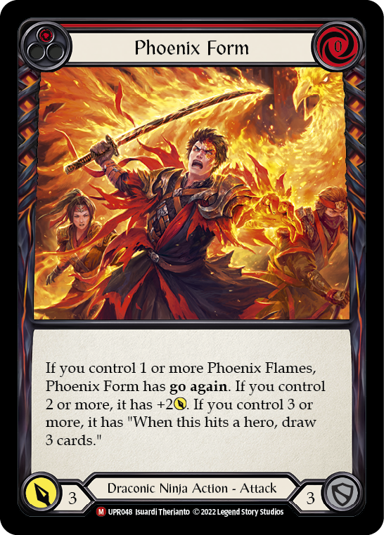 Phoenix Form [UPR048] (Uprising)  Rainbow Foil | Good Games Modbury