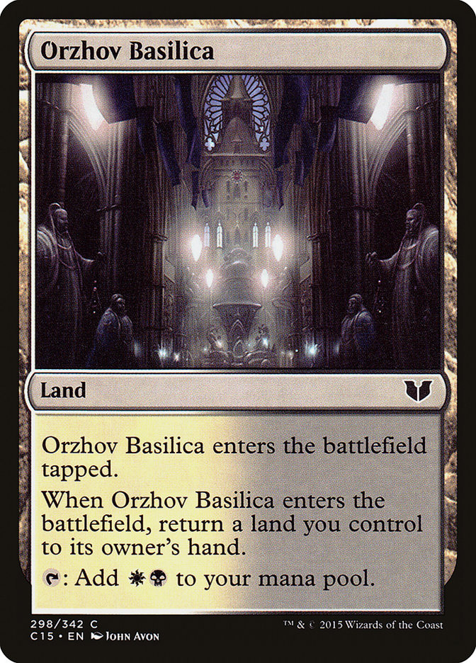 Orzhov Basilica [Commander 2015] | Good Games Modbury