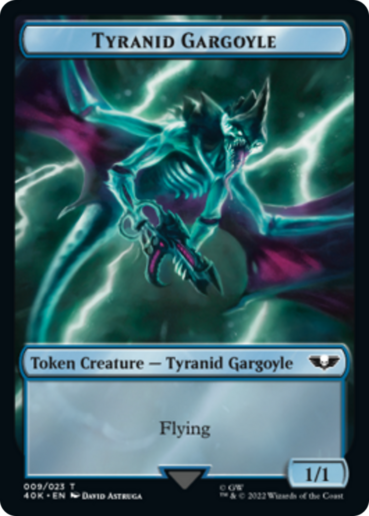 Tyranid (17) // Tyranid Gargoyle Double-Sided Token [Universes Beyond: Warhammer 40,000 Tokens] | Good Games Modbury