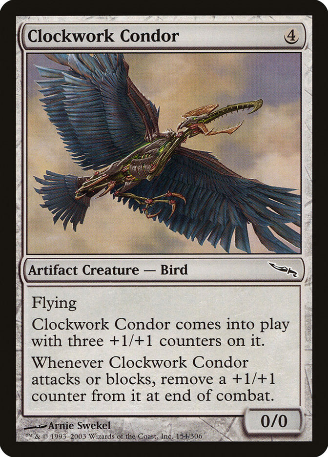 Clockwork Condor [Mirrodin] | Good Games Modbury