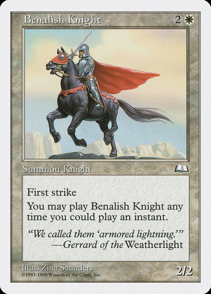 Benalish Knight [Anthologies] | Good Games Modbury