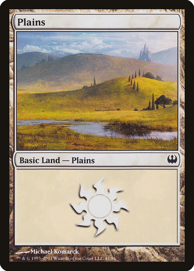 Plains (41) [Duel Decks: Knights vs. Dragons] | Good Games Modbury