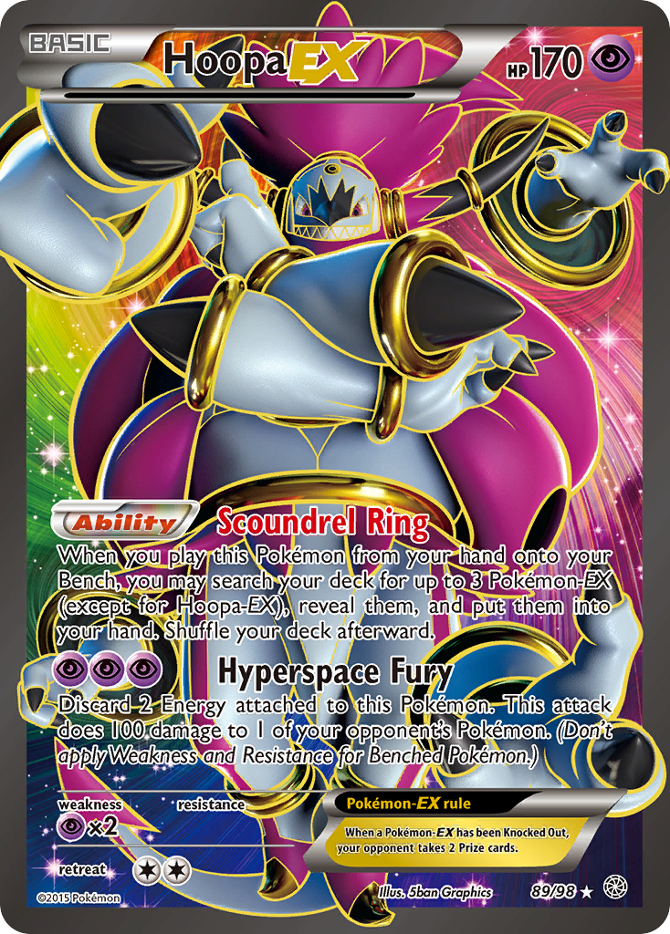 Hoopa EX (89/98) [XY: Ancient Origins] | Good Games Modbury