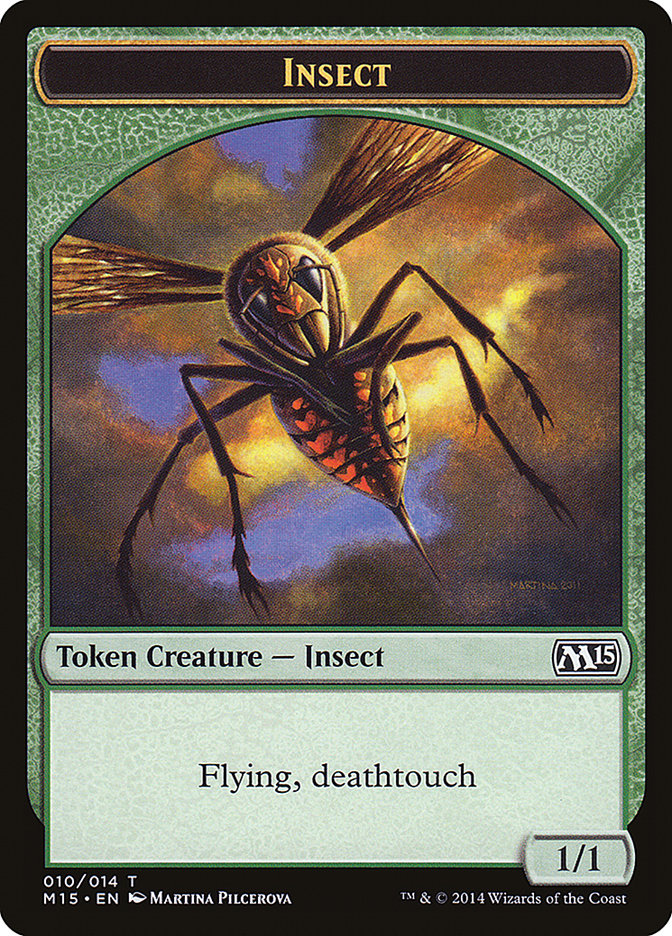 Insect Token [Magic 2015 Tokens] | Good Games Modbury