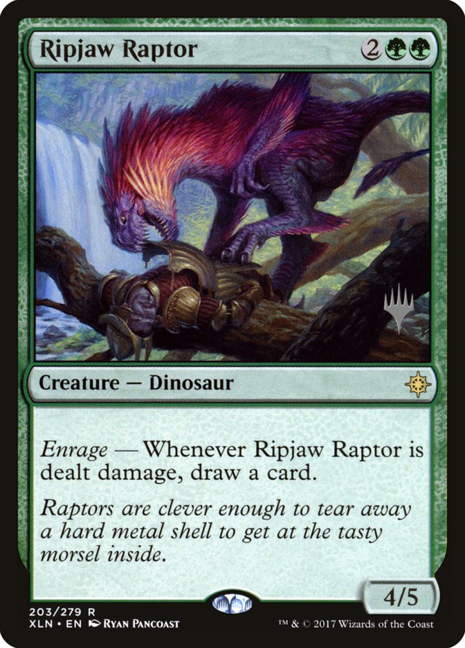 Ripjaw Raptor (Promo Pack) [Ixalan Promos] | Good Games Modbury