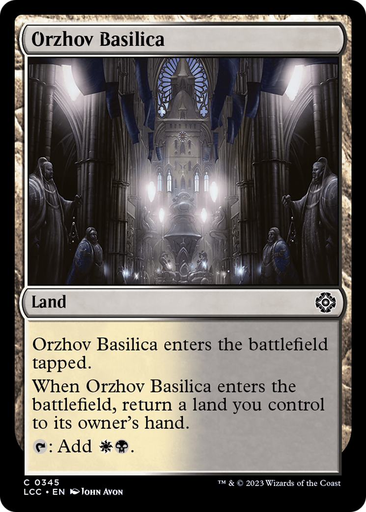 Orzhov Basilica [The Lost Caverns of Ixalan Commander] | Good Games Modbury