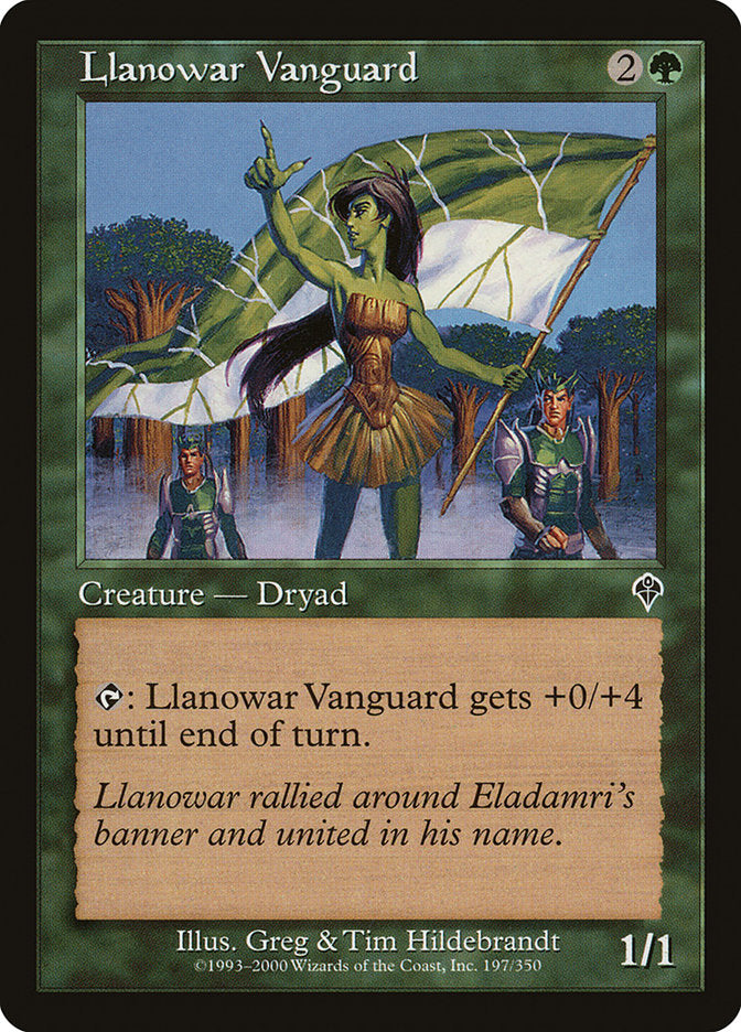Llanowar Vanguard [Invasion] | Good Games Modbury