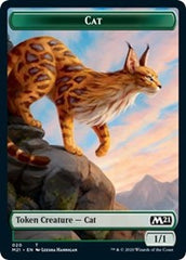 Cat (020) // Soldier Double-Sided Token [Core Set 2021 Tokens] | Good Games Modbury