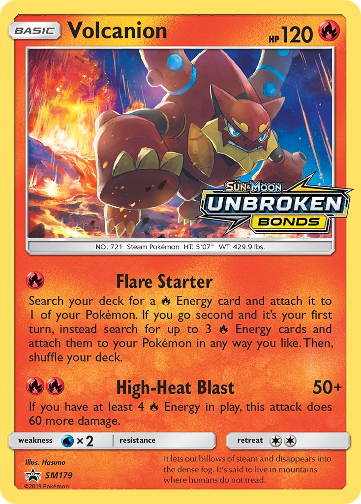 Volcanion (SM179) [Sun & Moon: Black Star Promos] | Good Games Modbury