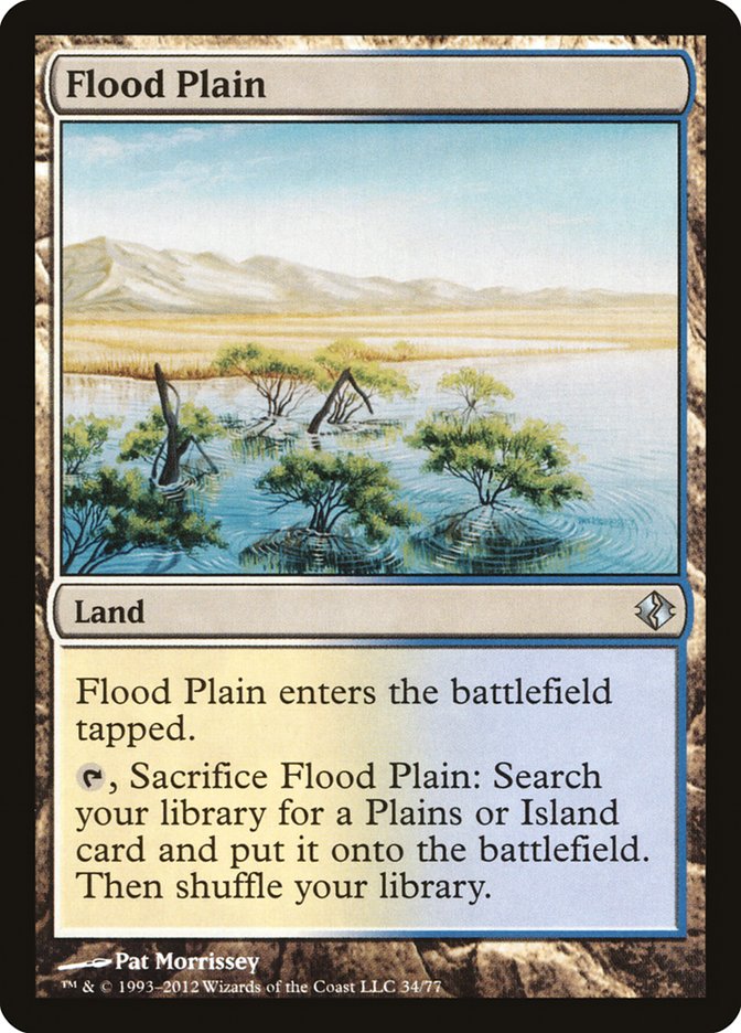 Flood Plain [Duel Decks: Venser vs. Koth] | Good Games Modbury