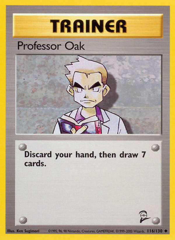 Professor Oak (116/130) [Base Set 2] | Good Games Modbury