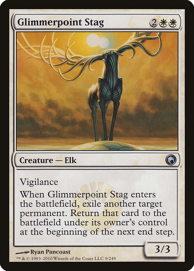 Glimmerpoint Stag [Scars of Mirrodin] | Good Games Modbury