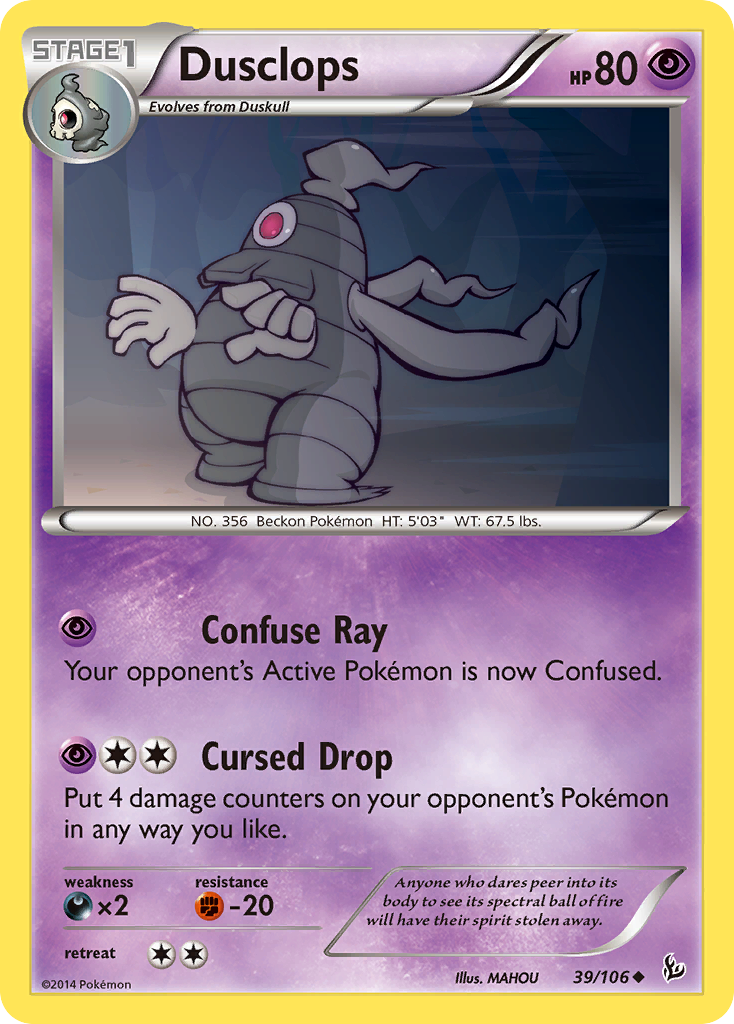 Dusclops (39/106) [XY: Flashfire] | Good Games Modbury