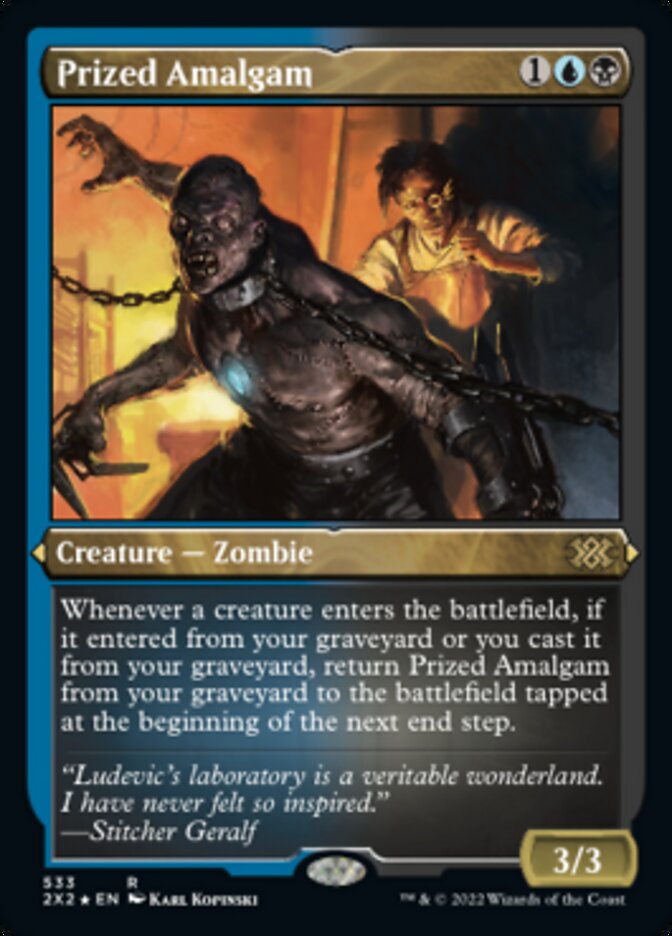 Prized Amalgam (Foil Etched) [Double Masters 2022] | Good Games Modbury