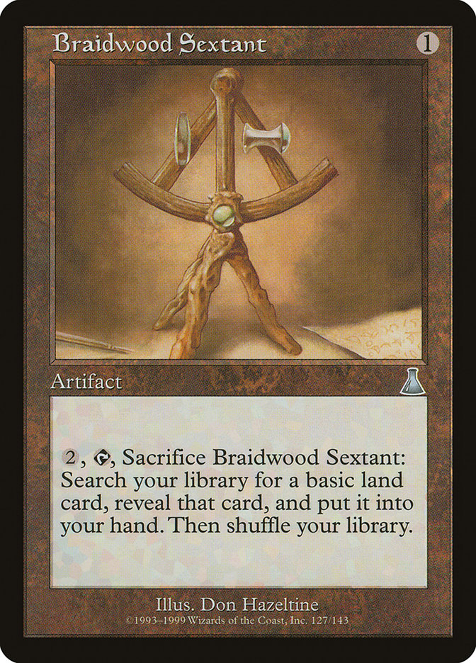 Braidwood Sextant [Urza's Destiny] | Good Games Modbury