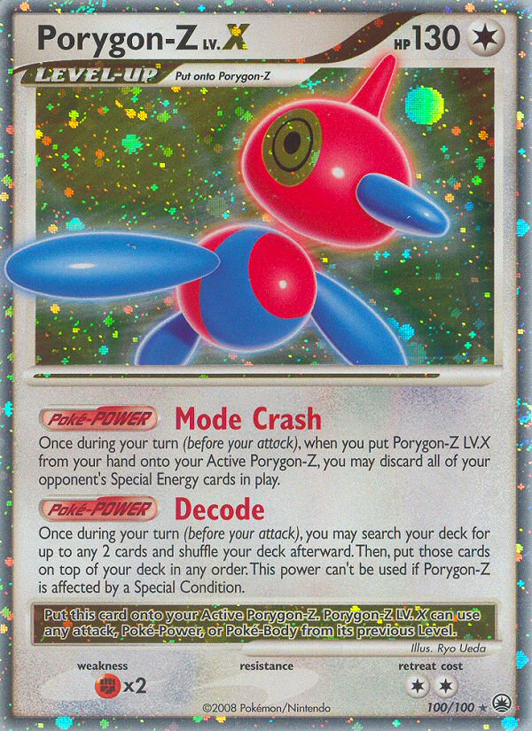 Porygon-Z LV.X (100/100) [Diamond & Pearl: Majestic Dawn] | Good Games Modbury