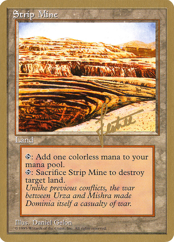 Strip Mine (Bertrand Lestree) [Pro Tour Collector Set] | Good Games Modbury