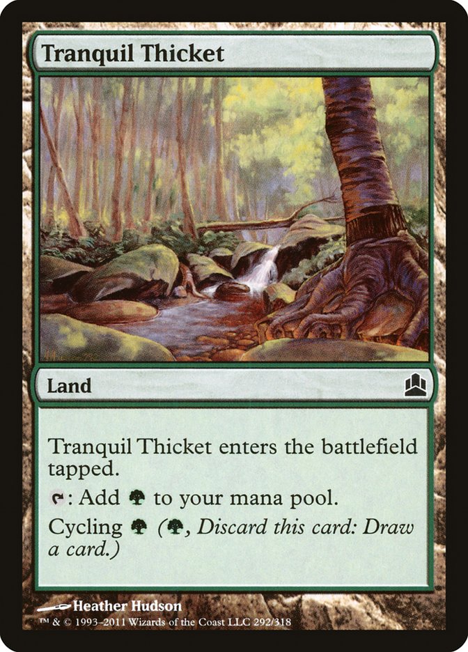 Tranquil Thicket [Commander 2011] | Good Games Modbury