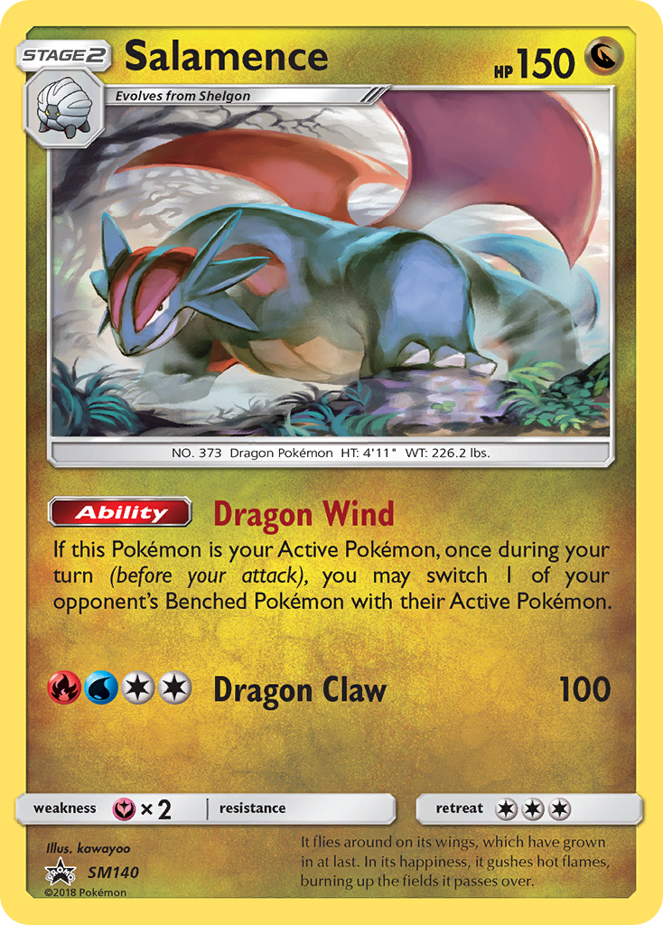 Salamence (SM140) [Sun & Moon: Black Star Promos] | Good Games Modbury