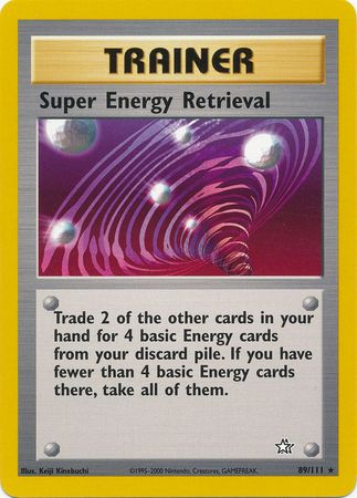 Super Energy Retrieval (89/111) [Neo Genesis Unlimited] | Good Games Modbury