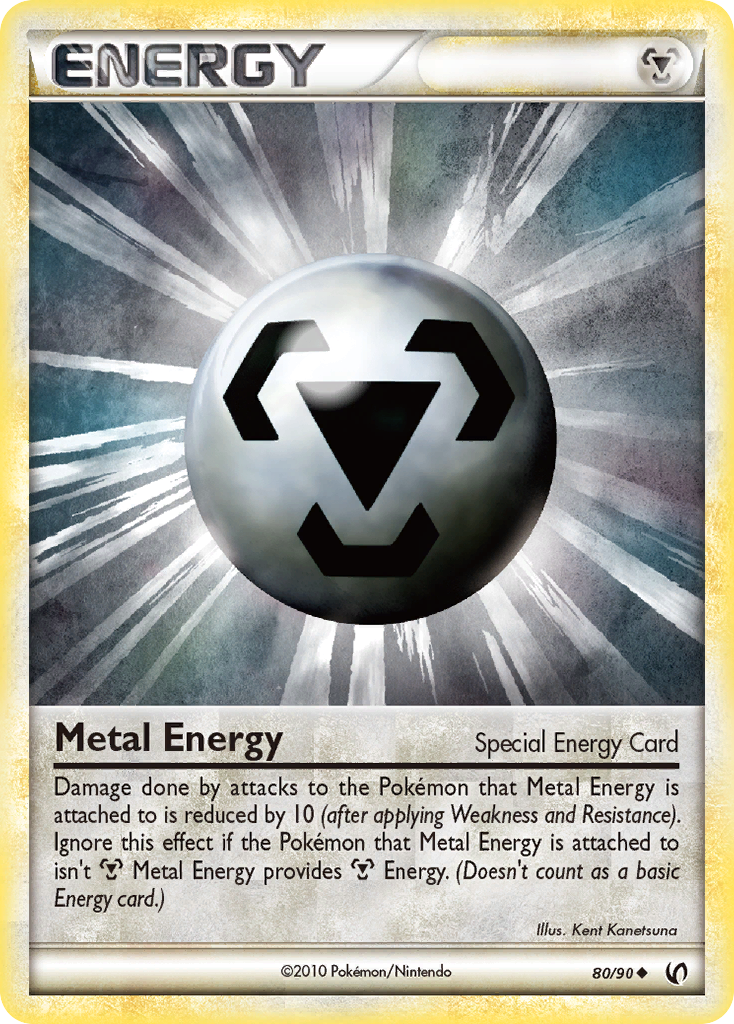 Metal Energy (80/90) [HeartGold & SoulSilver: Undaunted] | Good Games Modbury