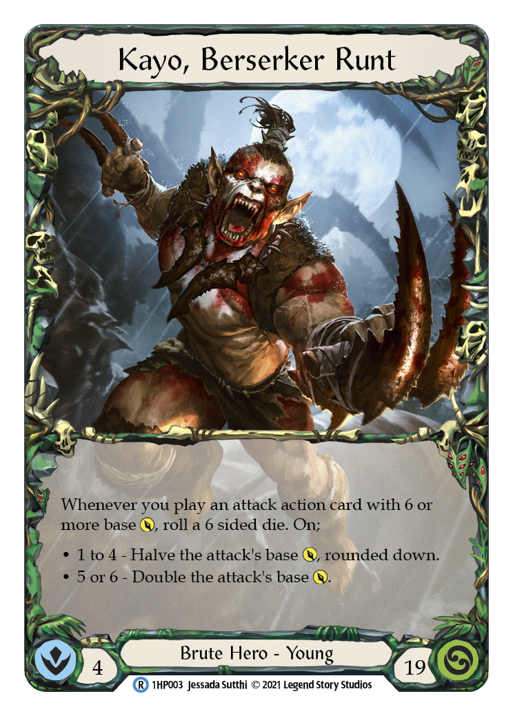 Kayo, Berserker Runt [1HP003] (History Pack 1) | Good Games Modbury
