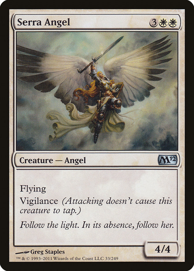 Serra Angel [Magic 2012] | Good Games Modbury