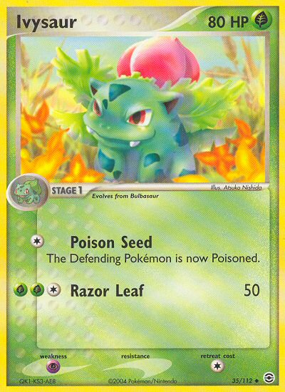 Ivysaur (35/112) [EX: FireRed & LeafGreen] | Good Games Modbury