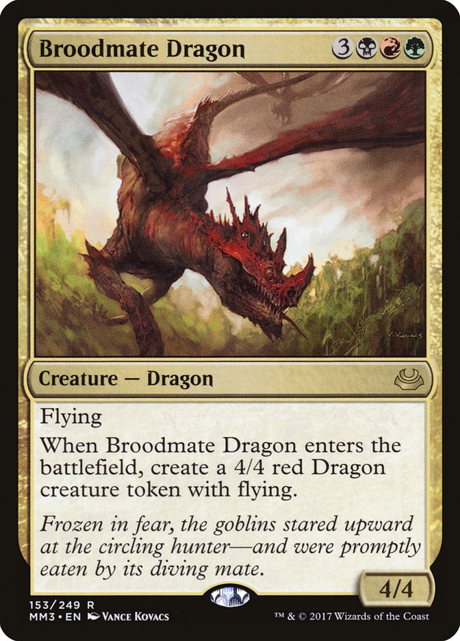 Broodmate Dragon [Modern Masters 2017] | Good Games Modbury