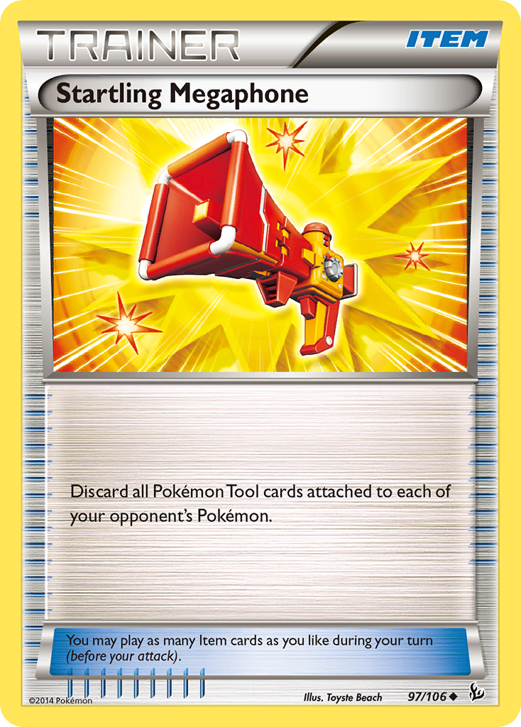 Startling Megaphone (97/106) [XY: Flashfire] | Good Games Modbury