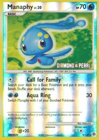 Manaphy (9/130) [Burger King Promos: 2008 Collection] | Good Games Modbury
