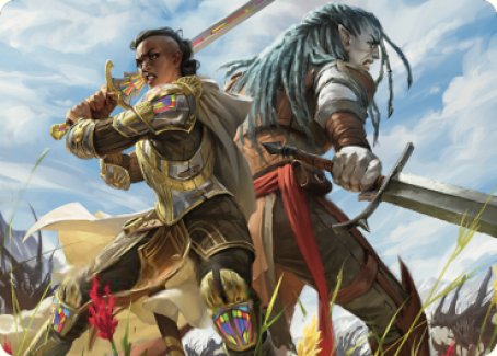 Join Forces Art Card [Dominaria United Art Series] | Good Games Modbury