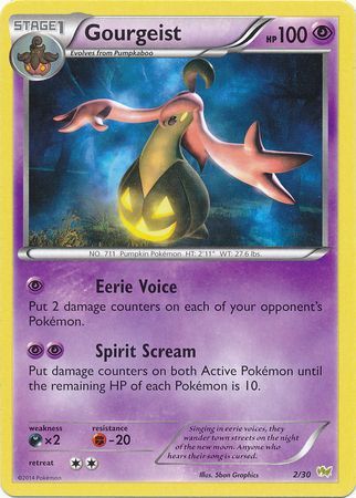 Gourgeist (2/30) [XY: Trainer Kit - Noivern] | Good Games Modbury